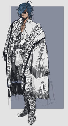 $ 25 — fullbody + hatching